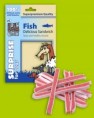 HuhuBamboo rybí sendwich delicious 75g